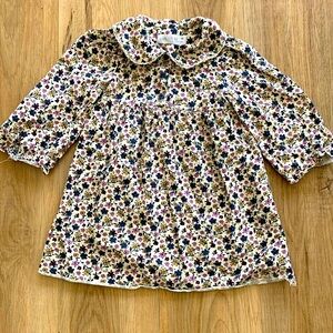 Zara 2-3 years floral long sleeve dress